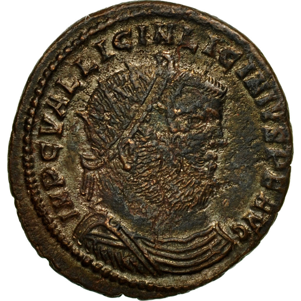Munten, Licinius I, Nummus, 321, Heraclea, ZF, Koper, RIC:52