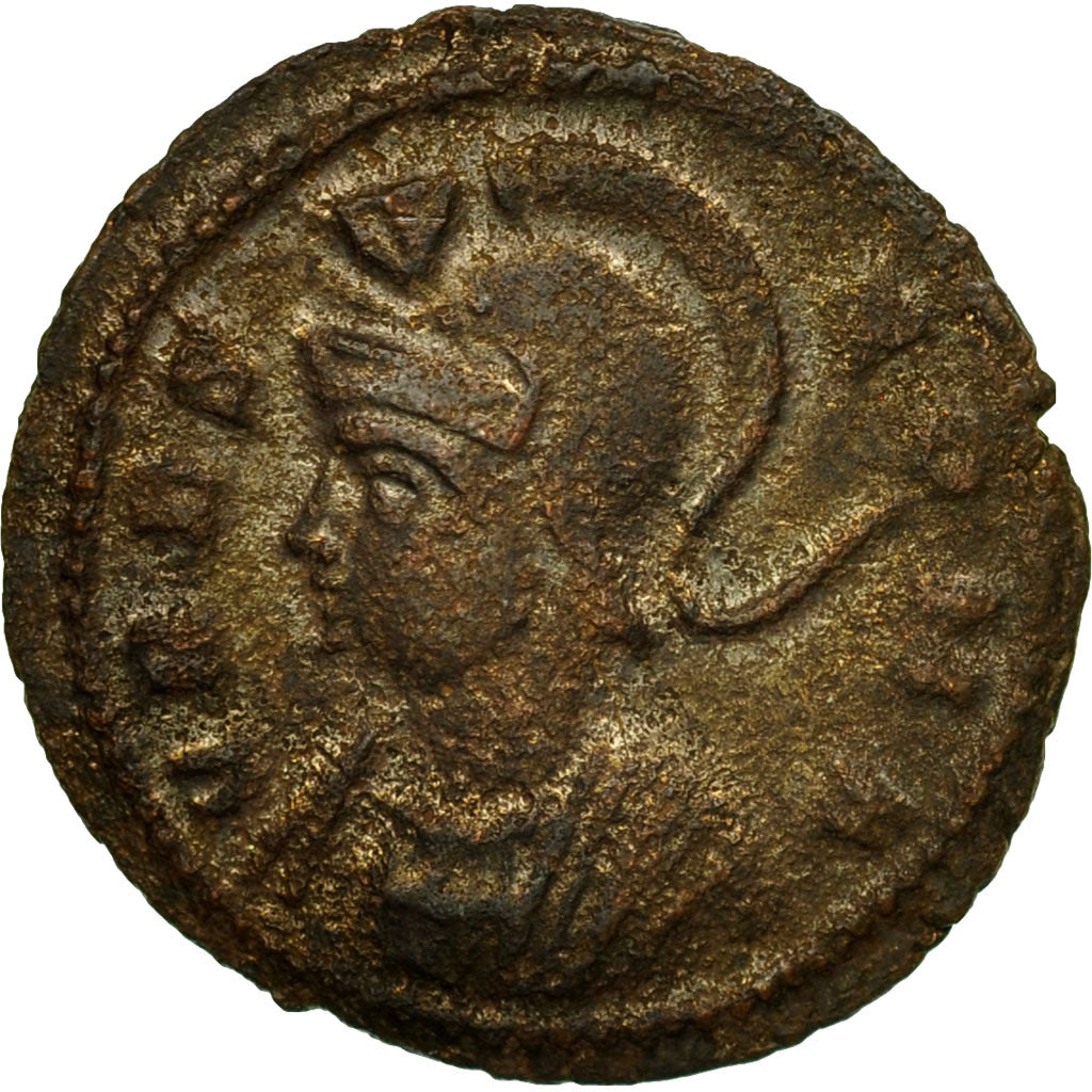Coin, Roma, City Commemoratives, Nummus, 332-333, Trier, EF(40-45), Copper