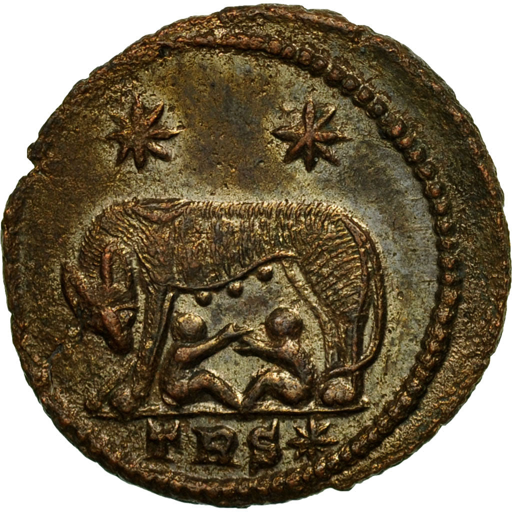 Coin, Roma, City Commemoratives, Nummus, 332-333, Trier, EF(40-45), Copper