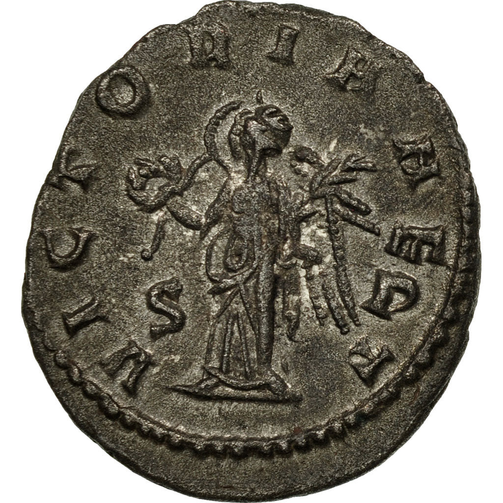 Coin, Gallienus, Antoninianus, 263-265, Rome, AU(55-58), Billon, RIC:586