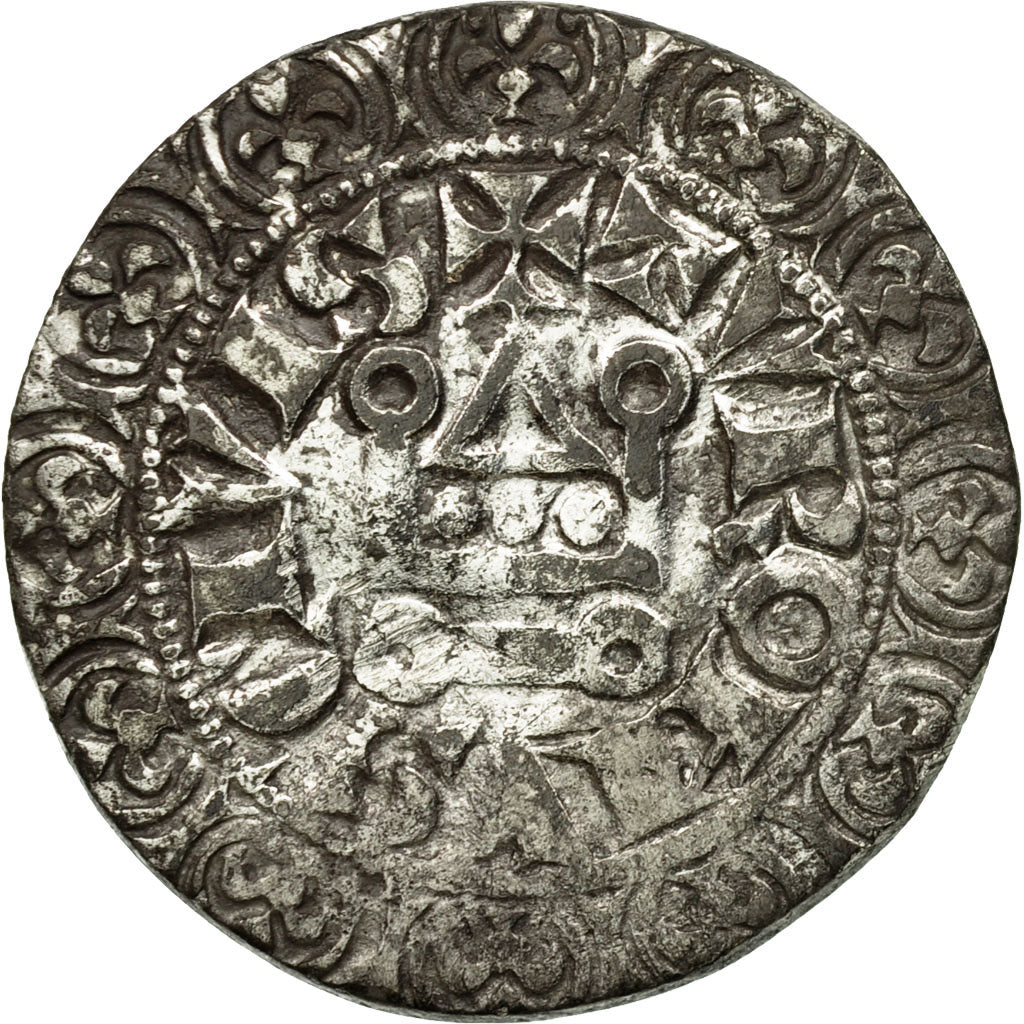 Monnaie, France, Philippe IV le Bel, Gros Tournois, TB+, Argent, Duplessy:213