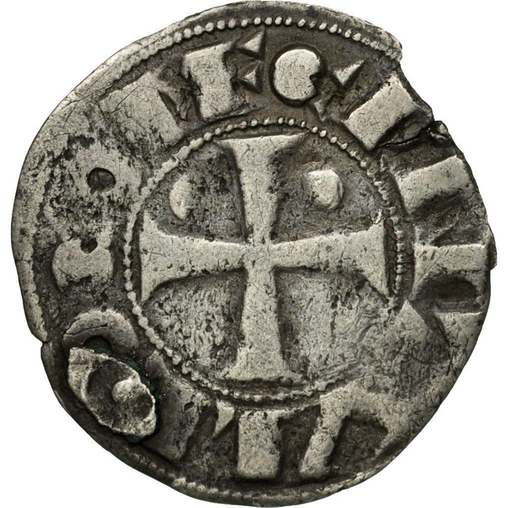 Coin, France, Denarius, Morlaas, VF(20-25), Silver