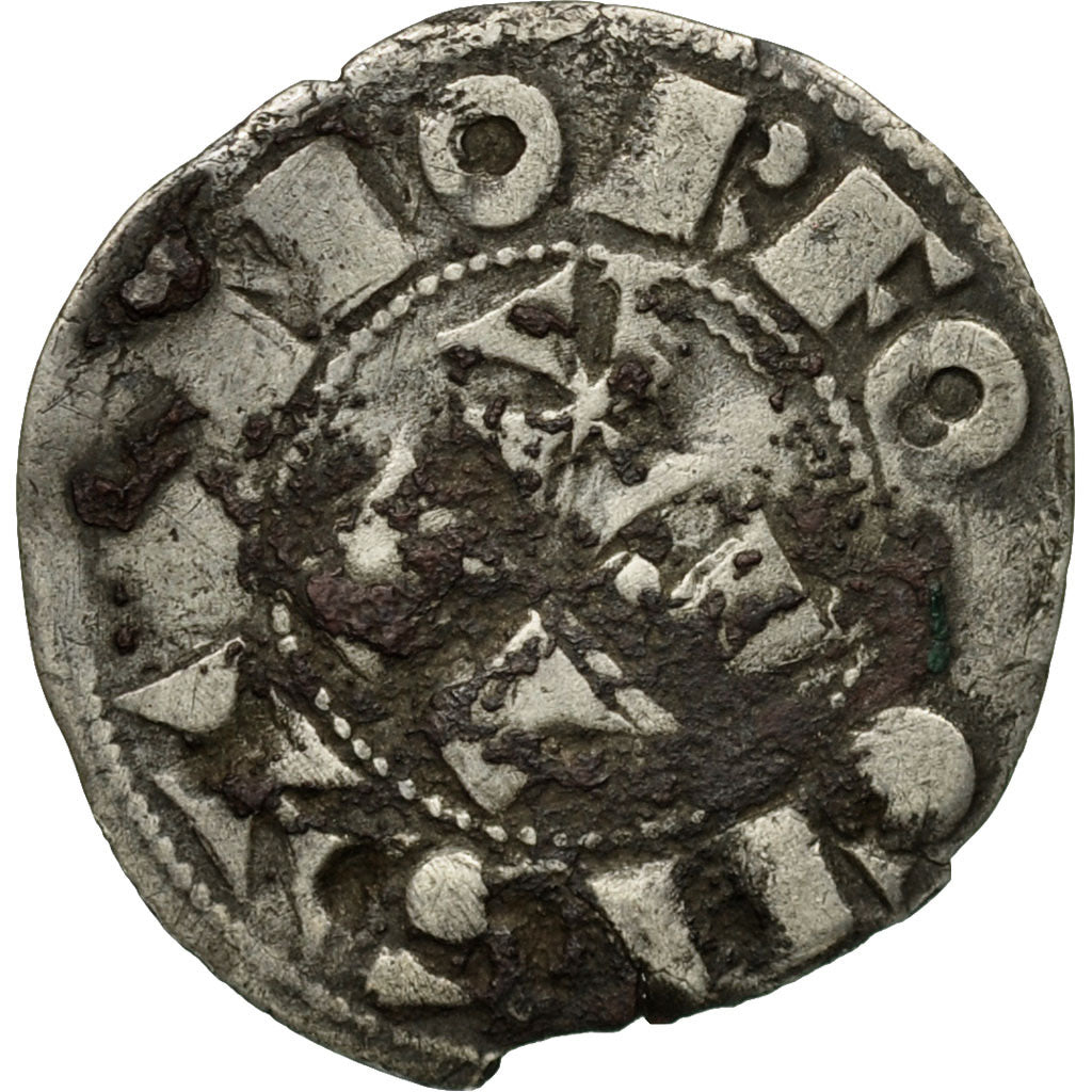 Coin, France, Denarius, Morlaas, VF(20-25), Silver