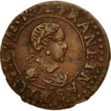 Moneta, Francja, Double tournois, buste enfantin, Double Tournois, 1621