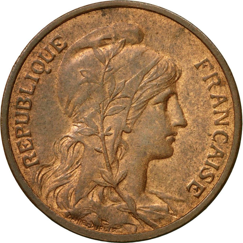 Coin, France, Dupuis, 5 Centimes, 1913, Paris, MS(60-62), Bronze, KM:842