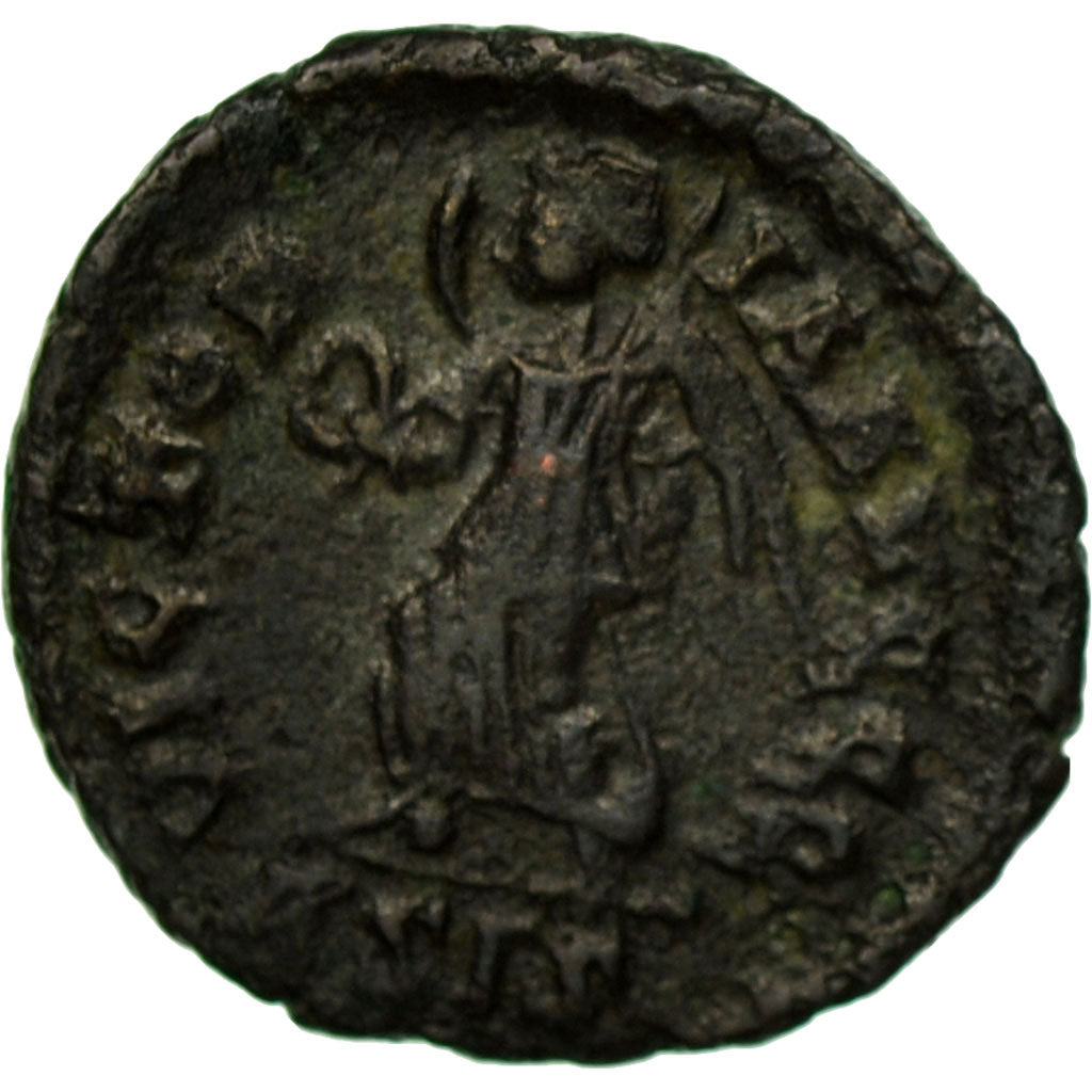 Münze, Arcadius, Nummus, AD 383-384, Siscia, SS+, Kupfer, RIC:39