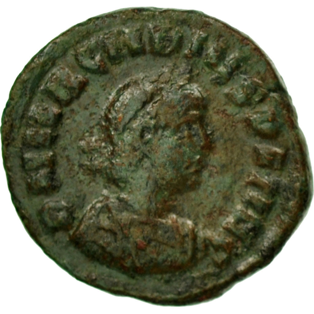 Moneta, Arcadius, Nummus, 378-383, Heraclea, MB+, Rame, RIC:18