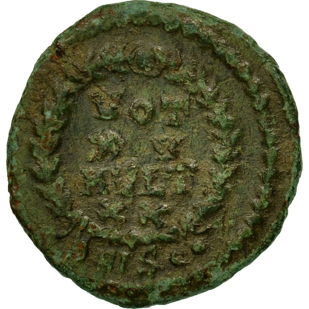Coin, Gratian, Nummus, 378-383, Siscia, EF(40-45), Copper, RIC:31