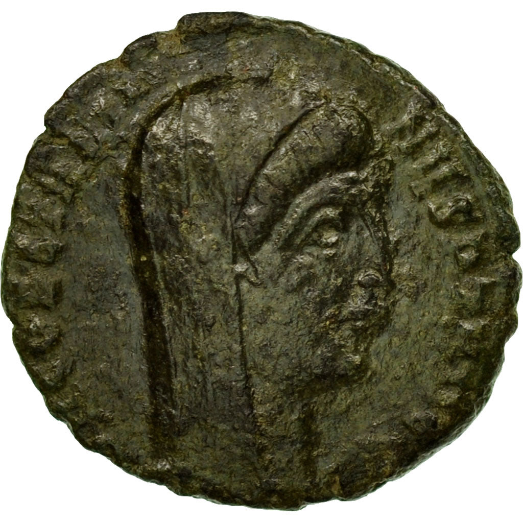 Moneda, Constantine I, Nummus, 347, Nicomedia, BC+, Cobre, RIC:57