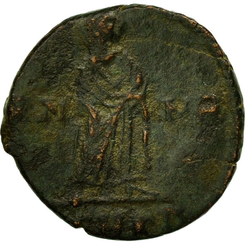 Moneda, Constantine I, Nummus, 347, Kyzikos, MBC, Cobre, RIC:46a