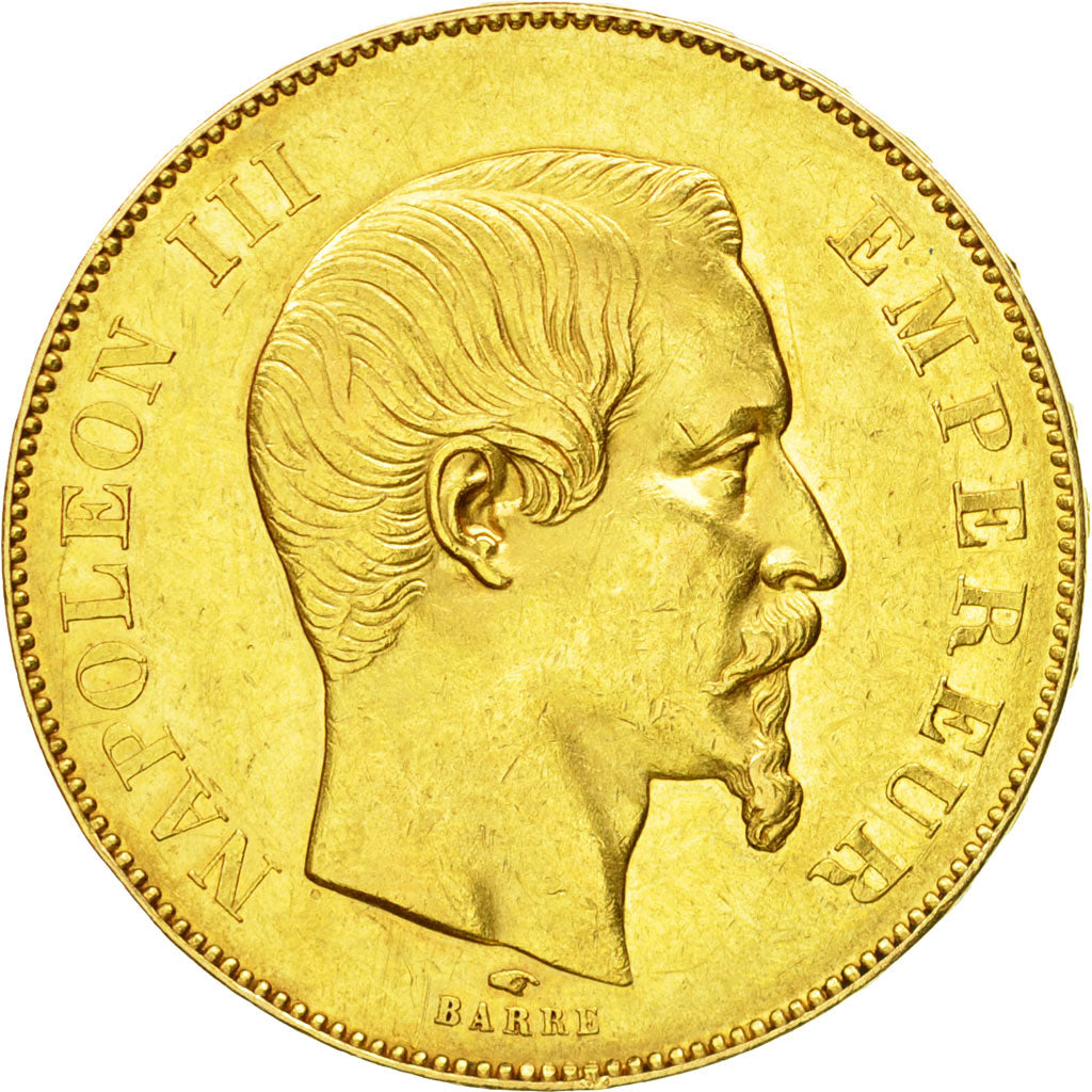 Münze, Frankreich, Napoleon III, Napoléon III, 50 Francs, 1855, Paris, SS