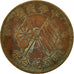 Coin, CHINA, REPUBLIC OF, 10 Cash, 10 Wen, 1920, VF(30-35), Copper, KM:303.4
