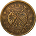 Moneta, CINESE, REPUBBLICA, 10 Cash, 10 Wen, 1919, BB, Rame, KM:307.1