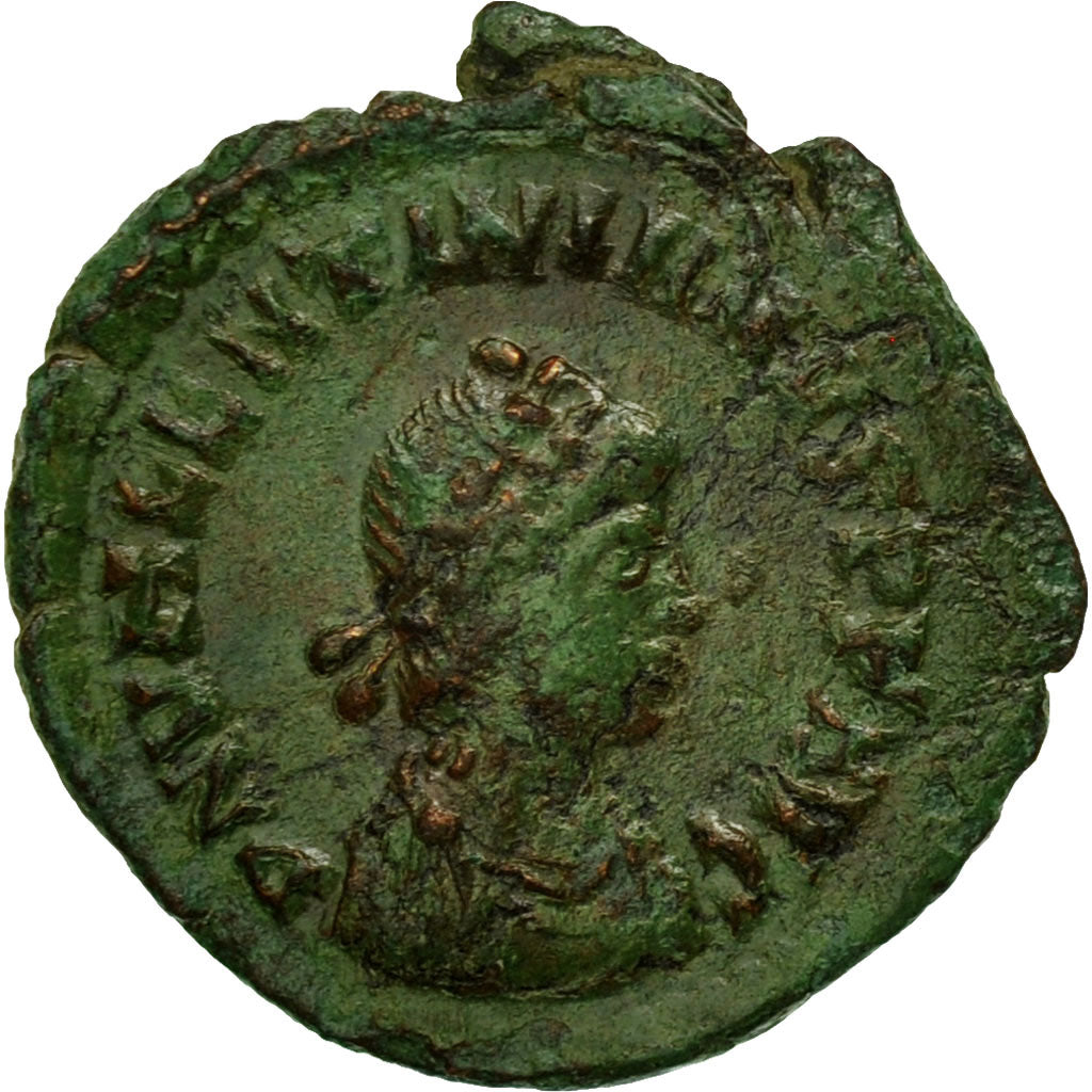 Coin, Valentinian II, Nummus, AD 383-384, Antioch, VF(30-35), Copper, RIC:67