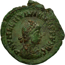 Coin, Valentinian II, Nummus, AD 383-384, Antioch, VF(30-35), Copper, RIC:67