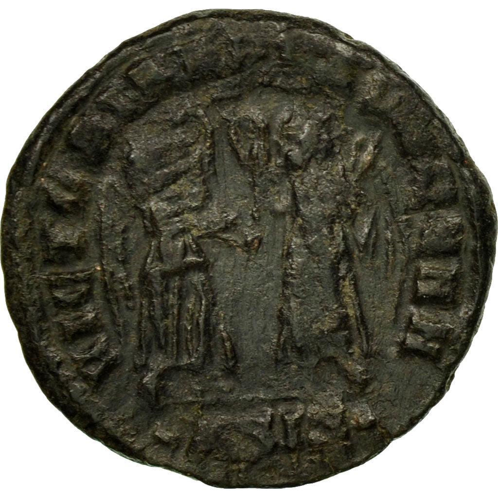 Münze, Constans, Nummus, Siscia, S+, Kupfer