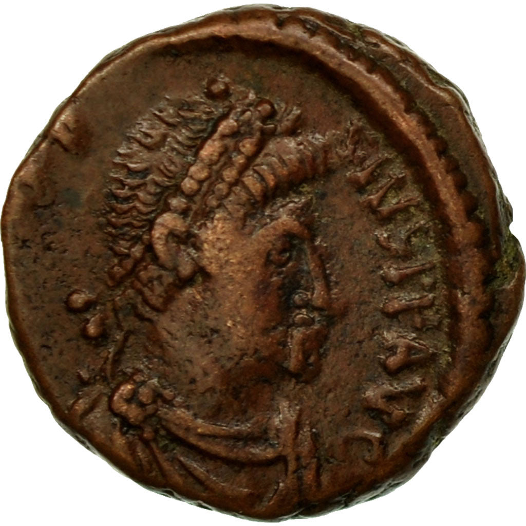 Coin, Theodosius I, Nummus, Antioch, VF(20-25), Copper