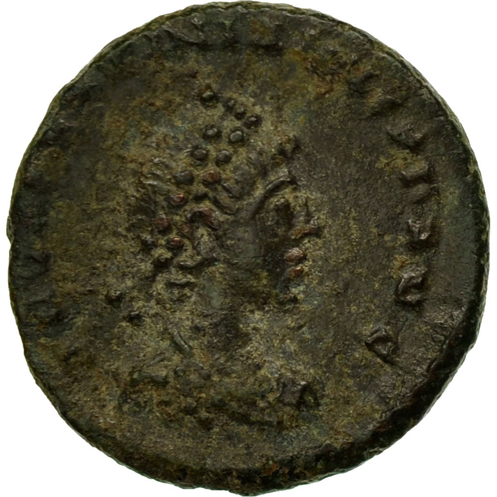 Moneta, Theodosius I, Nummus, VF(20-25), Miedź