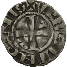 Coin, France, Denarius, 1150-1200, Langres, VF(30-35), Silver, Boudeau:1723