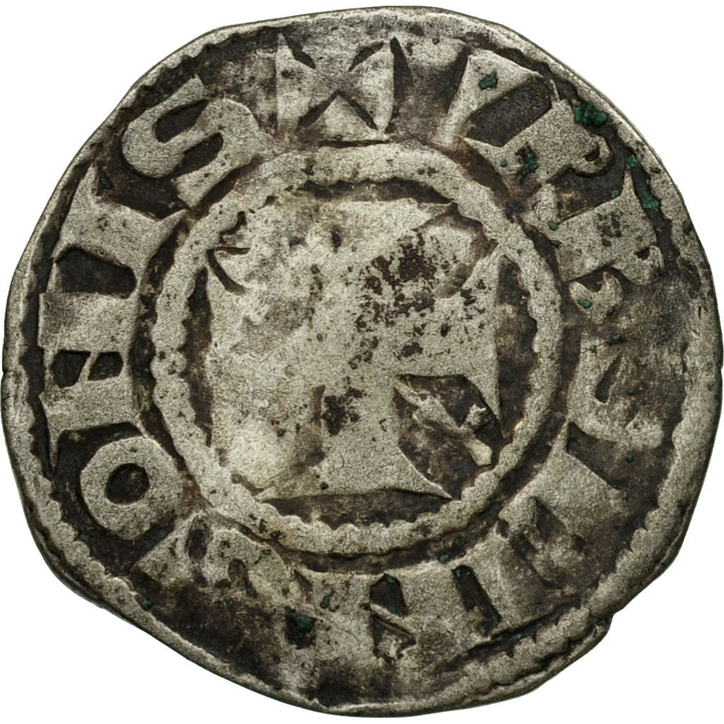 Munten, Frankrijk, Denarius, 1150-1200, Langres, FR, Zilver, Boudeau:1723