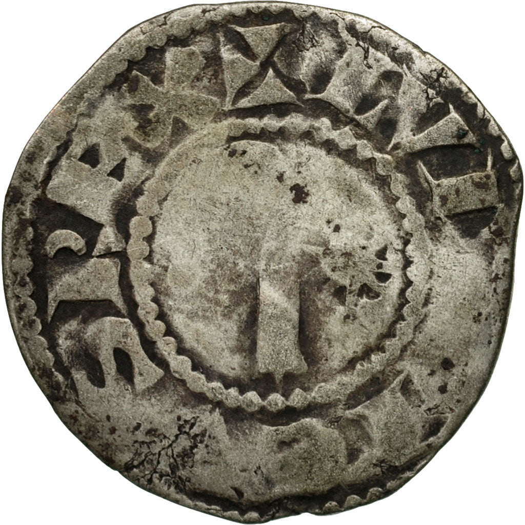 Munten, Frankrijk, Denarius, 1150-1200, Langres, FR, Zilver, Boudeau:1723