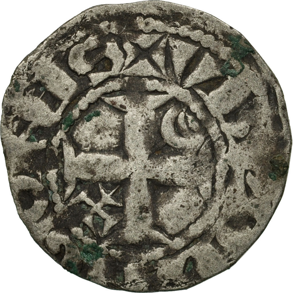Monnaie, France, Denier, 1150-1200, Langres, TB+, Argent, Boudeau:1723
