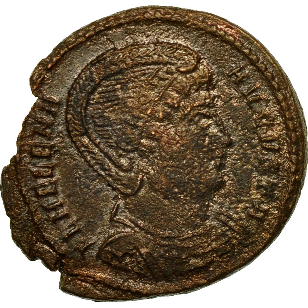 Monnaie, Hélène, Nummus, 327-328, Trèves, TTB, Cuivre, RIC:515