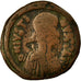 Coin, Justinian I, Follis, Constantinople, VF(30-35), Copper