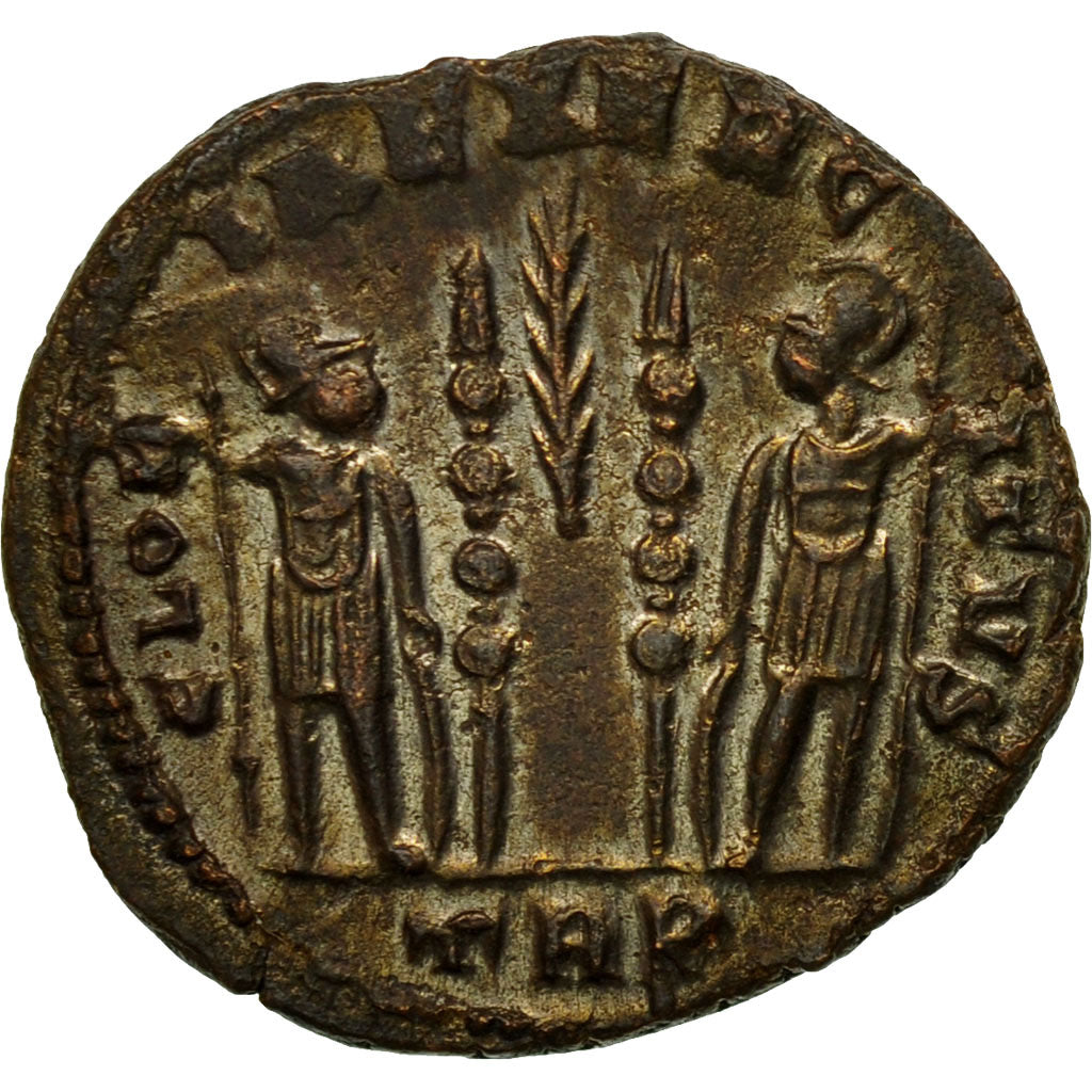 Moneda, Constantine II, Nummus, 333-334, Trier, MBC+, Cobre, RIC:550