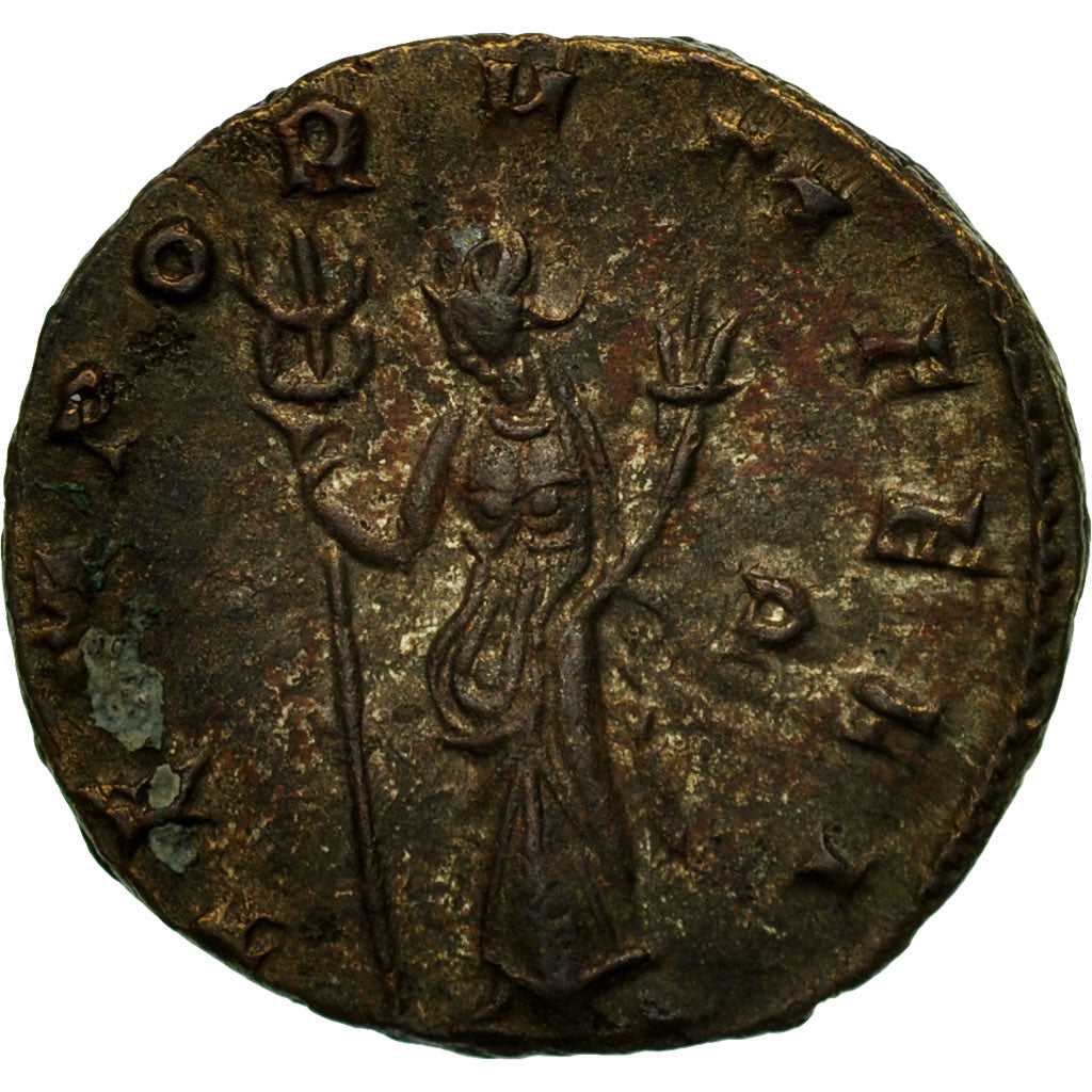 Münze, Claudius II (Gothicus), Antoninianus, 270, Siscia, SS, Billon, RIC:192