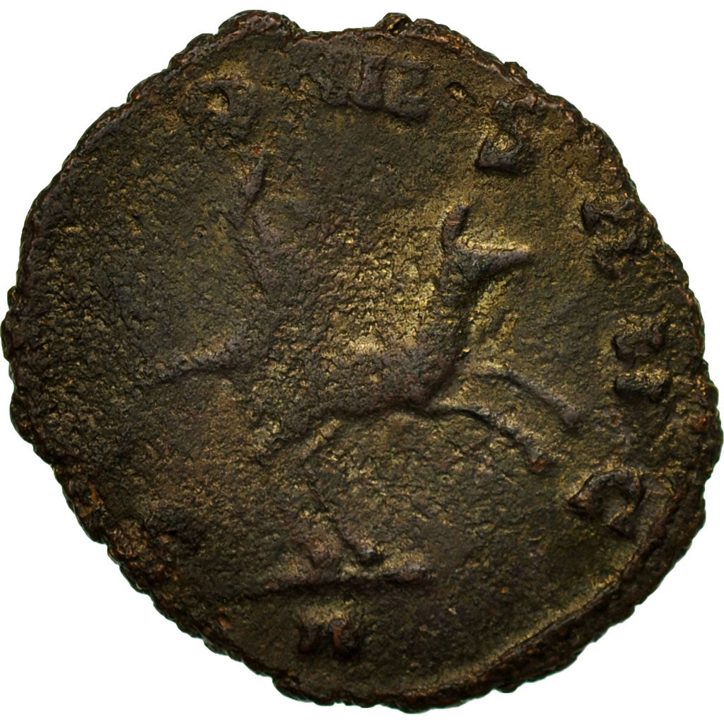 Coin, Gallienus, Antoninianus, 267-268, Rome, VF(20-25), Billon, RIC:283