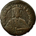 Coin, Leo VI the Wise 886-912, Follis, Constantinople, EF(40-45), Copper