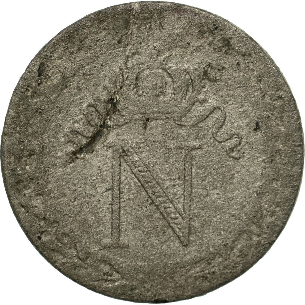 Coin, France, Napoleon I, 10 Centimes, Paris, VG(8-10), Billon