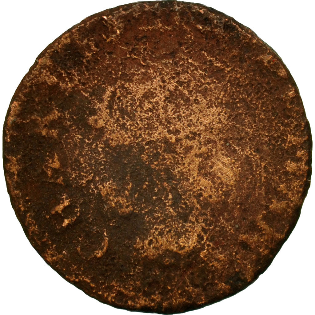 Coin, FRENCH STATES, NEVERS & RETHEL, Denier Tournois, 1653, Charleville