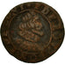 Coin, FRENCH STATES, CHATEAU-RENAUD, 2 Deniers, Tournois, VG(8-10), Copper, KM:5