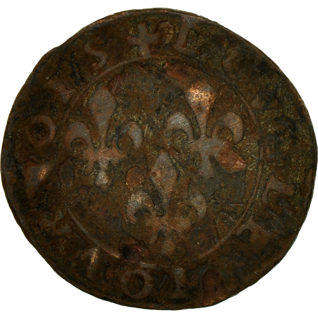 Coin, FRENCH STATES, CHATEAU-RENAUD, 2 Deniers, Tournois, VG(8-10), Copper, KM:5