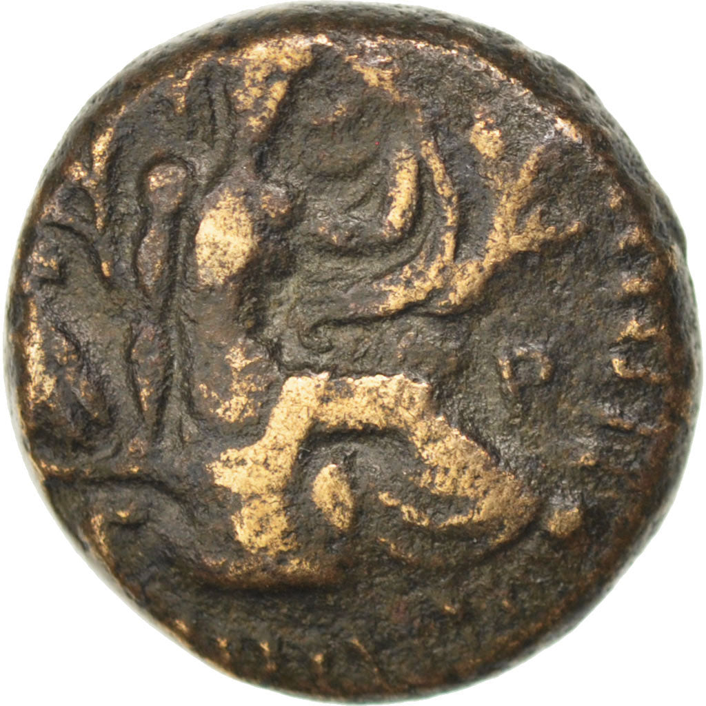 Indo-Skythian Kingdom, Uncertain , Bronze, AU(50-53), Bronze, 5.10