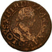 Coin, France, Louis XIII, Double Tournois, 1620, Poitiers, F(12-15), Copper
