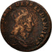 Monnaie, France, Louis XIV, Liard, 1657, Tours, B+, Cuivre, Gadoury:80