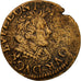 Moneta, Francia, Double Tournois, 1642, Sedan, MB, Rame, CGKL:580