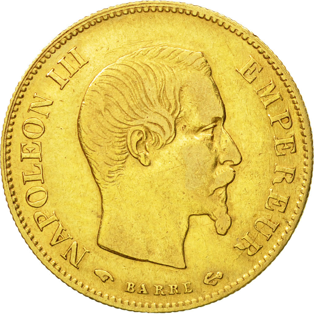 Monnaie, France, Napoleon III, Napoléon III, 10 Francs, 1859, Paris, TB+, Or