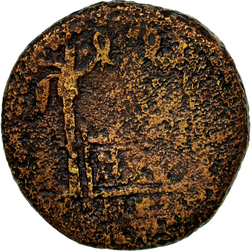Coin, Augustus, Quadrans, Lyon, VG(8-10), Copper, RIC:233