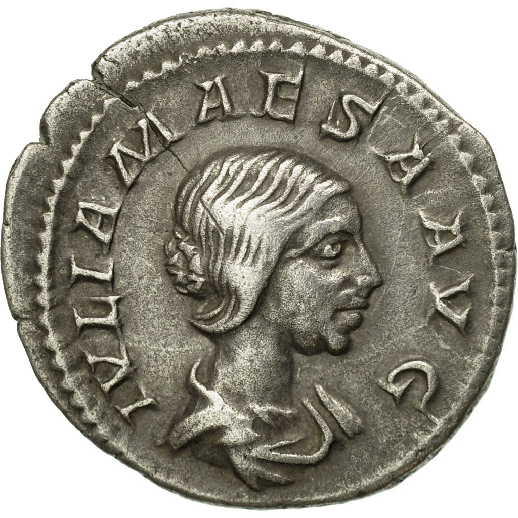 Coin, Julia Maesa, Denarius, 218-222, Roma, AU(50-53), Silver, RIC:271