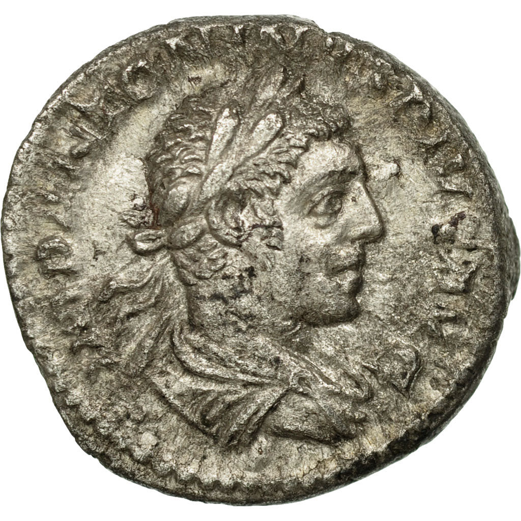 Moneta, Elagabalus, Denarius, 218-222, Roma, MB+, Argento, RIC:161