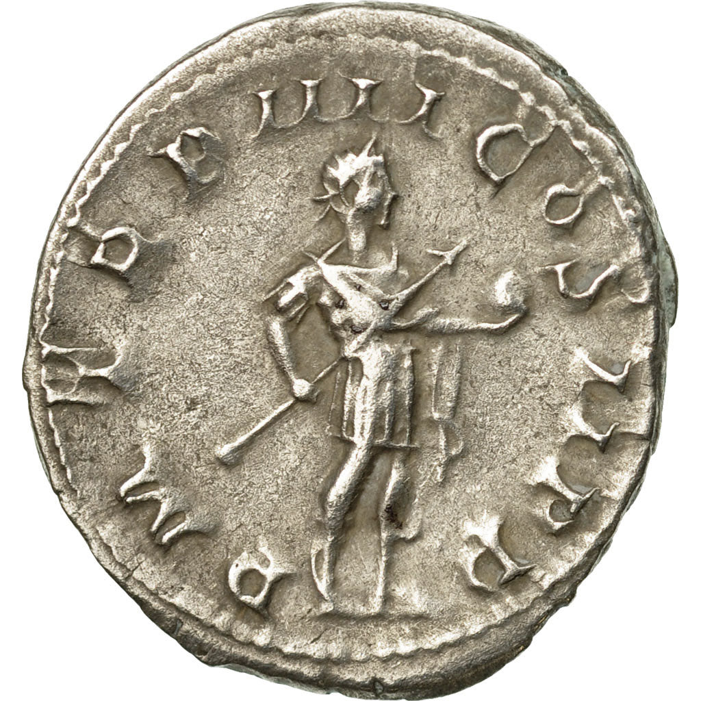 Coin, Gordian III, Antoninianus, 238-244, Rome, AU(50-53), Billon, RIC:25