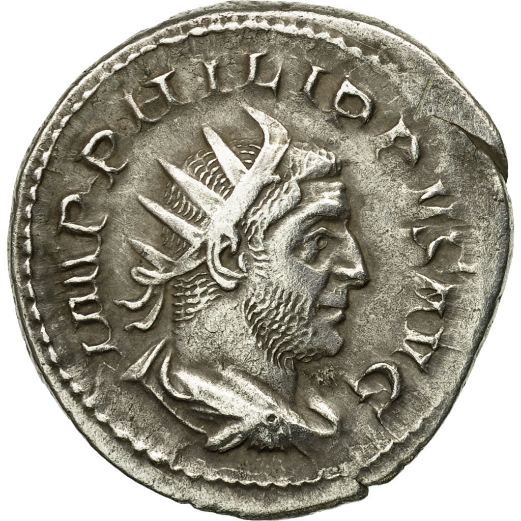 Coin, Philip I, Antoninianus, 248-249, Rome, EF(40-45), Billon, RIC:62