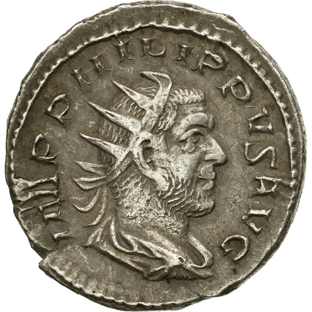 Coin, Philip I, Antoninianus, 248-249, Rome, EF(40-45), Billon, RIC:58