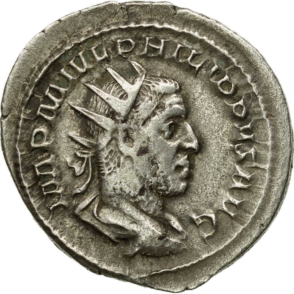 Coin, Philip I, Antoninianus, 248-249, Rome, EF(40-45), Billon, RIC:27b