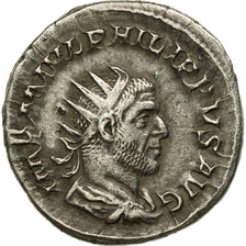 Coin, Philip I, Antoninianus, 248-249, Rome, AU(50-53), Billon, RIC:4