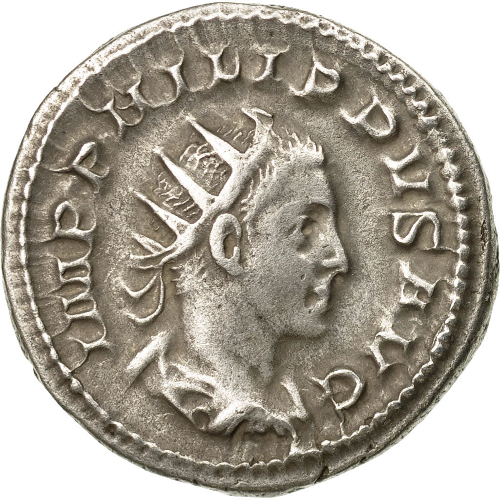 Coin, Philip II, Antoninianus, 248, Rome, EF(40-45), Billon, RIC:230